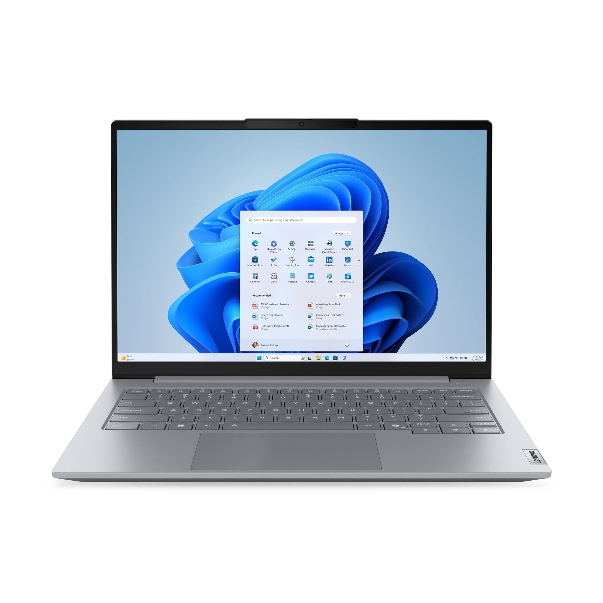 Lenovo ThinkBook 14 G9 IRL Intel® Core™ i5-13420H 16GB DDR5 512GB SSD 14" WUXGA Windows 11 Pro Grijs