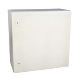 RS PRO Stalen wandbehuizing RAL 7032 IP66, HxBxD 600 mm x 600 mm x 300 mm
