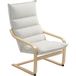 Fauteuil Salon Moderne, Fauteuil De Loisirs Confortable Pour Chambre, Avec Accoudoirs Incurvés Et Coussins Moelleux, Dimensions 67 X 83 X 105 Cm, Couleur Crème.