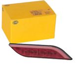 HELLA 2NE 013 343-021 Mistachterlamp - Shapeline Style Slim - LED - 24/12V - Gekleefd - Lenskleur: Rood - Stekker: AMP - 2-polig - Rechts achter