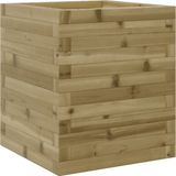 vidaXL Plantenbak 40x40x46 cm geïmpregneerd grenenhout