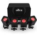 Chauvet DJ Freedom H1 IP X4 Système de projecteur LED sans fil 4 unités Noir