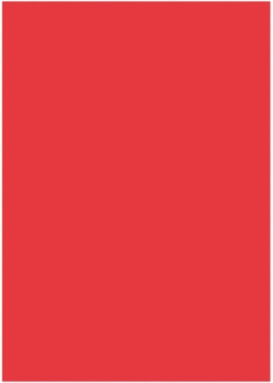 Papier Basic A4 100vel/rood 120gr