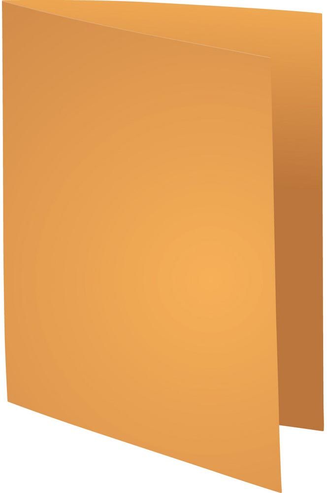 Exacompta ROCK S 80 ft - Dossiermap - 22 x 31 cm - Lichtoranje - Pak van 100
