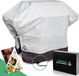 Merkloos Premium 80 x 65 x 115 cm housse de barbecue en polyester Oxford 600D résistant aux déchirures - Housse de protection de grill avec tissu extra résistant housse de barbecue ronde