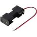 TRU COMPONENTS TC-13220504 Support de pile 2x LR6 (AA) raccordement par fils (L x l x H) 57 x 17 x 26 mm