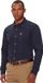Guess Signature Lange mouw Casual Blauw Katoen Regular Fit Mannen M