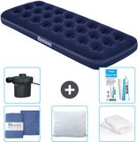 Bestway luchtbed - 1-Persoons - 76 x 185 x 22 cm - Blauw