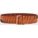 AllSaints Weslie Wide Belt Cognac Maat: L-XL
