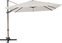 AXI Alina Zweefparasol 300x300 cm Eikenlook /beige