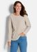 Goldner Kreppshemd Langemouwen gemêleerd jersey top