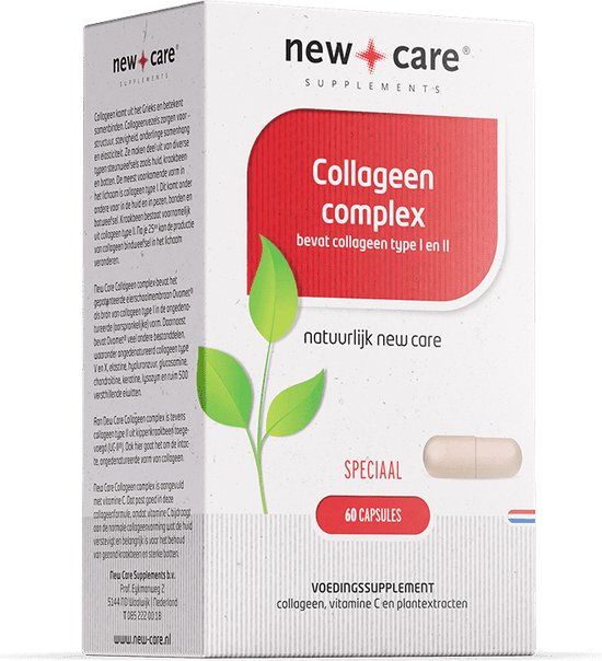 New Care Collageen complex - Ongedenatureerd UC2 - 60 capsules