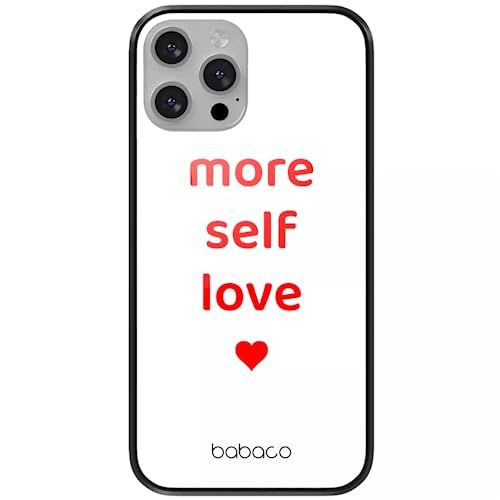ERT GROUP mobiele telefoonhoesje voor Apple iPhone 13 - Babaco More self love 001 - Gehard glas