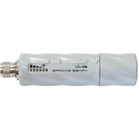 MIKROTIK GrooveA 52HPn L4, 2.4/5GHz 802.11a/b/g/n, 27dBm, N-male, Weatherproof