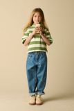 Sissy-Boy Blauwe barrel jeans met embroidery