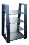 mywall HZ100L Universal TV/HiFi-plank wandhouder zwart grijs