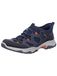 Rieker Huisschoen 'Slipper Herren B8350 14 Leder-Mix in blau' blauw