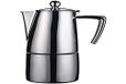 Ilsa 0091S020IE espressomachine satijn, inductie, 2 kopjes, afdichtingen, staal.