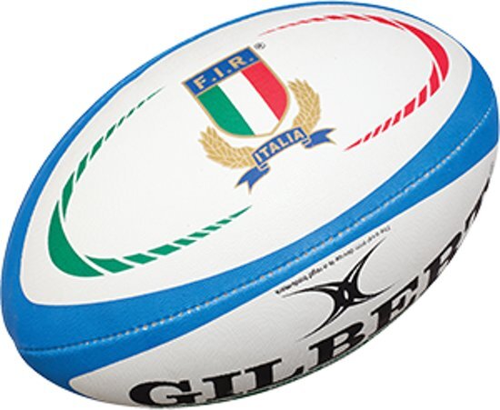 Gilbert Italy Official Replica rugbybal maat 5