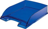 Leitz brievenbak standaard 5226, transparant blauw, 5 stuks