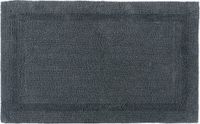 Homescapes XXL badmat grijs 70x120 cm katoen