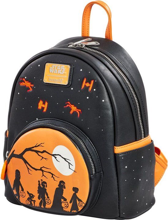 Star Wars by Loungefly Backpack Mini Group Trick or Treat - Black - Unisex - 2023