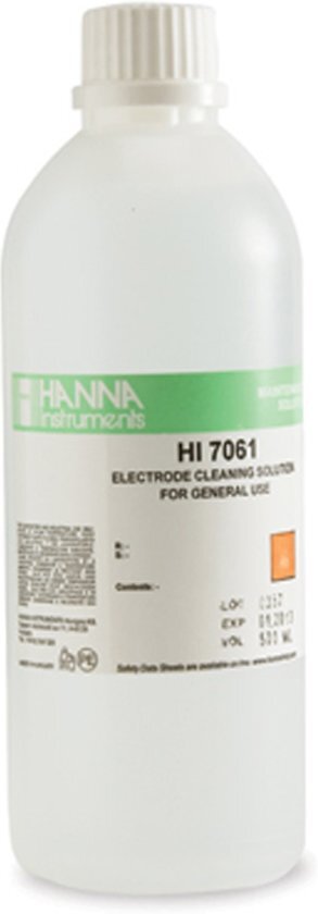 Hanna Cleaning-vloeistof voor electrodes 500ml