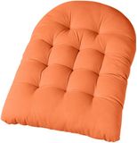 Homescapes Hangstoel Kussen - Dik Universeel Egg Chair Kussen - 80x120 cm - 100% Katoen - OEKO-TEX - Terracotta Oranje