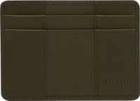 FOSSIL Everett Card Case Canteen vert