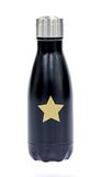 Yoko Design Isotherm Star fles 260 ml zwart gouden ster