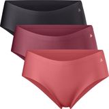 DANISH ENDURANCE Naadloze Hipsters voor Dames - Sporten & Iedere dag - 3-pack - Meerkleurig - Maat L