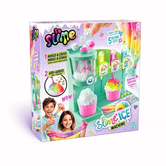 Merkloos Canal Toys SO SLIME DIY Slime Ice Machine - Met 1 machine, 3 geurende kleurstoffen, accessoires en decoraties - SSC 310