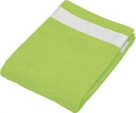 Kariban SportBad Unisex One Size Lime / White 100% Katoen
