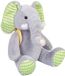 BigJigs Knuffel Speelgoed Kleine Olifant Pluche Meerkleurig