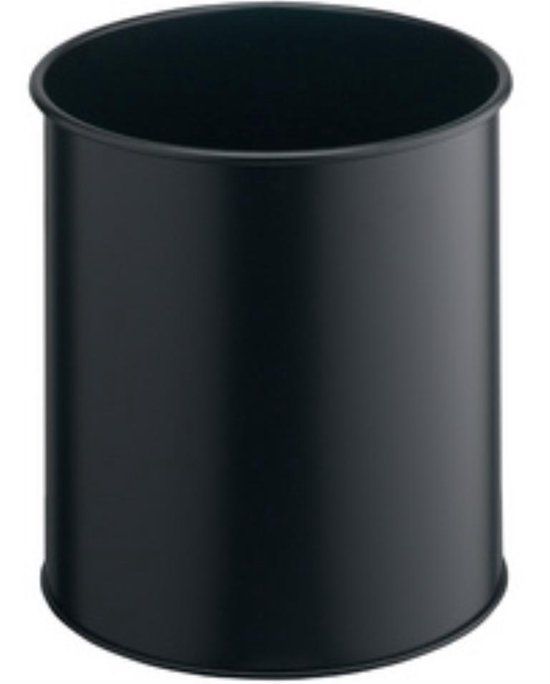 Durable 3301 - Papierbak - 15 liter - Rond - Zilvermetallic