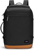 Pacsafe GO Carry-on Rugzak - 44L - RFID - Anti-diefstal - Waterafstotend - Handbagage - Gerecycled - Jet Black