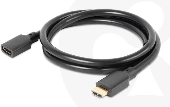 Club3D Ultra High Speed HDMI Extension Cable 4K120Hz 8K60Hz 48Gbps M/F 1 m