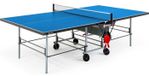 SPONETA Tafeltennistafel S3-47e, geschikt voor buiten, inklapbaar, halfzijdig op te stellen, grijs en blauw