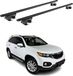 Omac Barres De Toit Aluminium Certifiées Tüv Pour Kia Sorento Mk2 2010-2014