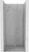 Mexen Lima porte pliante pour douche 85 cm, transparent, chrome