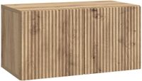 vidaXL Wandmontage TV-kast Artisanaal eiken 59,5 x 31 x 30 cm