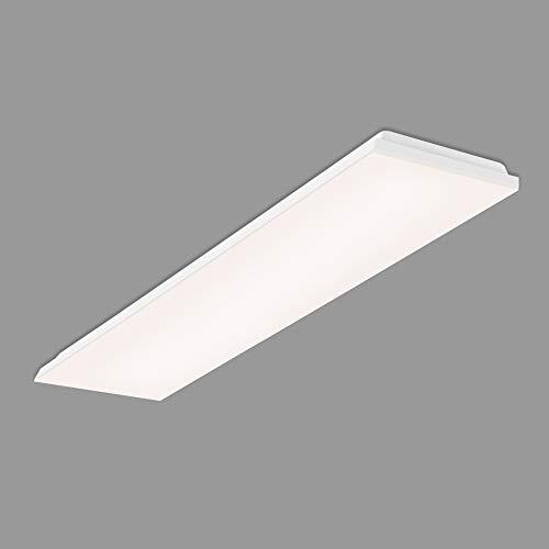 Briloner Leuchten - LED-paneel, LED-plafondlamp, plafondlamp zonder frame, 38 Watt, 3.800 lumen, 4.000 Kelvin, wit, 1195x295x76mm (LxBxH), 7376-316, 119,5 x 29,5 cm