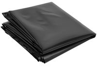 Zwarte plastic folie 2m x 6m pour jardin et construction