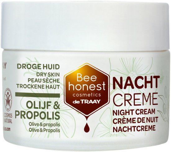 Bee Honest Olijf & Propolis Nachtcrème 50ML