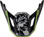 Alpinestars Visière S-M7 Blaster Black Gray Wh Yellow Fluo Glsy, Taille: One Size