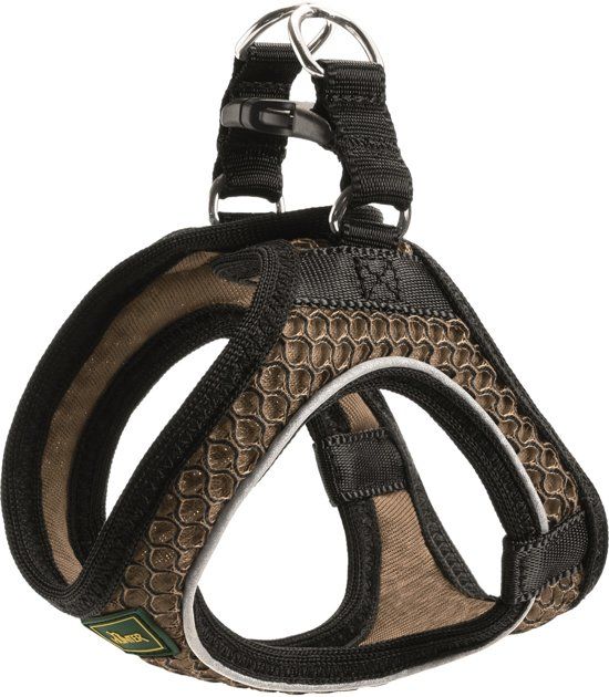 Hunter Harnas Hilo Comfort Bruin - Hondenharnas - 26-30/31-33 cm