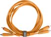 UDG Ultimate Audio Cable RCA-RCA Orange 1,5 m Straight U97001OR