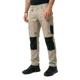 Mascot Unique Broek met kniezakken 12179-203 - lichtkhaki/zwart - C43 - 82