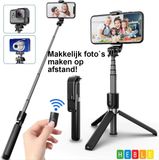 Heble® 3-in-1 Selfie-Stick-Tripod - Zwart
