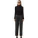 Soaked in Luxury Pantalon en cuir à jambe large femme Slkaylee
